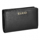 グッチ 二つ折り財布 レディース スクリプト ジップアラウンドウォレット ブラック GUCCI 772640 0OP0N 1000